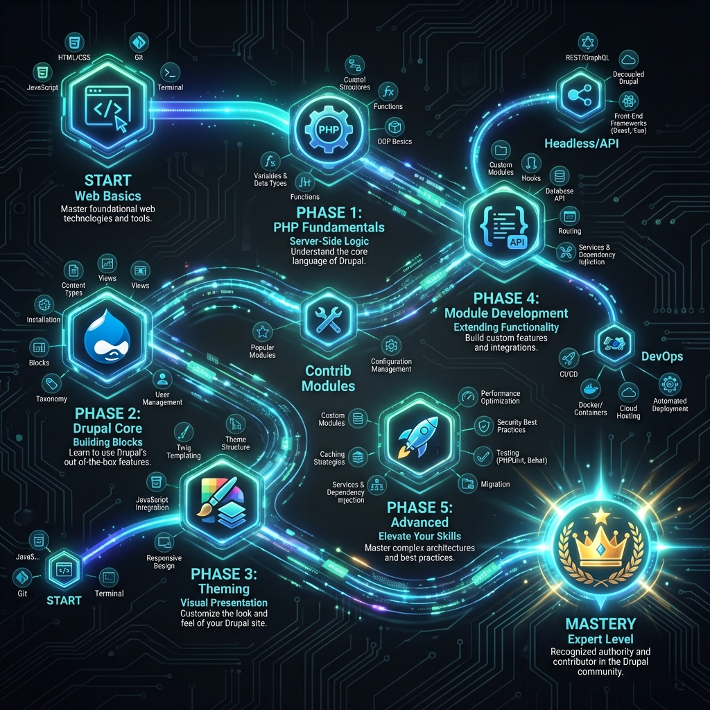 The Drupal Learning Roadmap